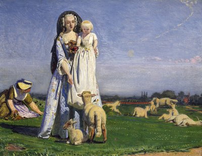 The Pretty Baa-Lambs, 1852 by Ford Madox Brown